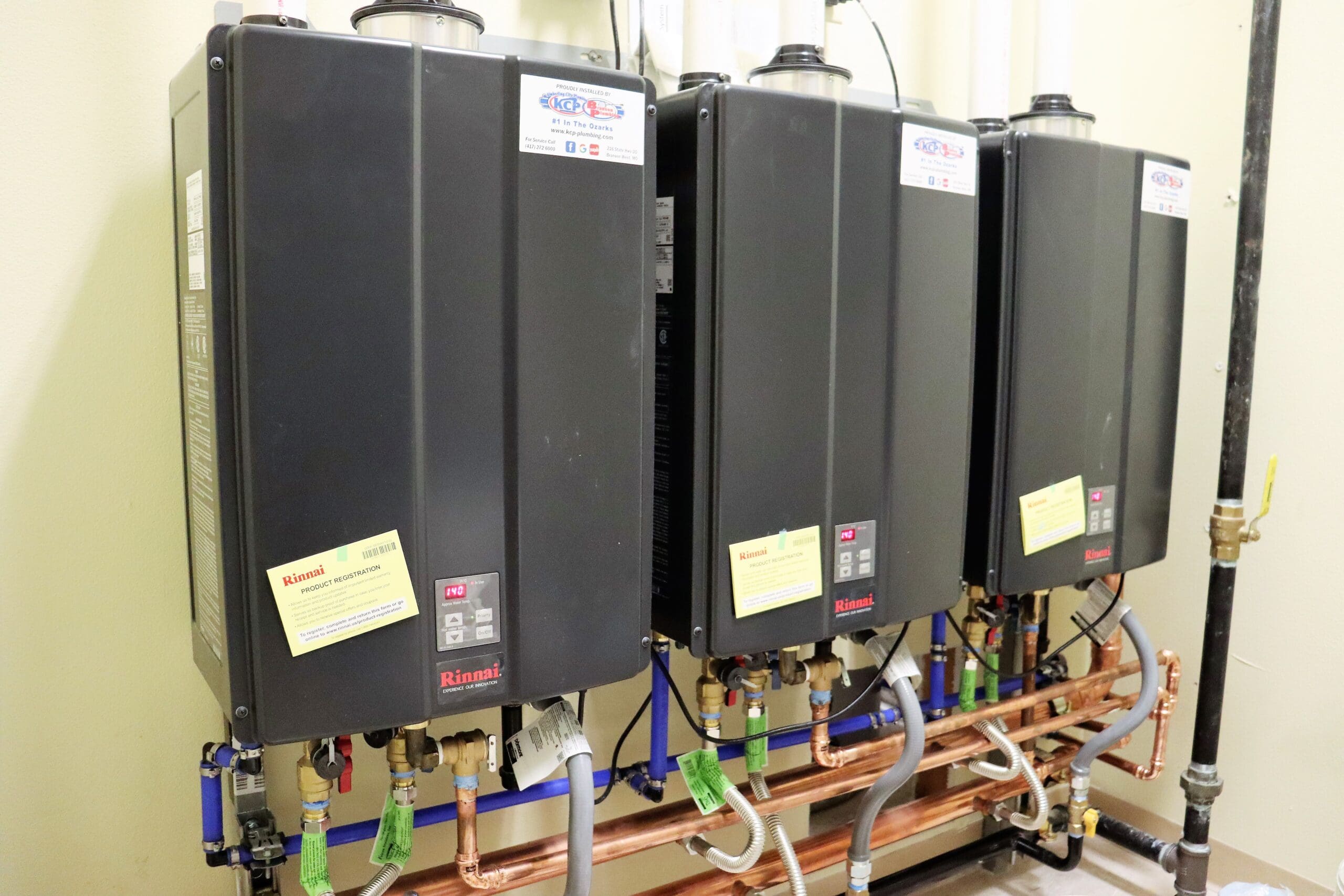 Commercial Tankless Water Heaters
